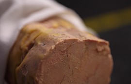 Foie gras de canard entier au Torchon
